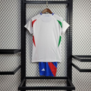 Kit infantil da Itália II 2024 Torcedor Branco