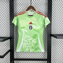 Camisa Feminina da Itália II 2025 Torcedor Verde