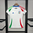 Camisa Feminina da Itália II 2024 Torcedor Branca