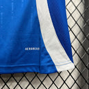 Camisa Feminina da Itália I 2024 Torcedor Azul
