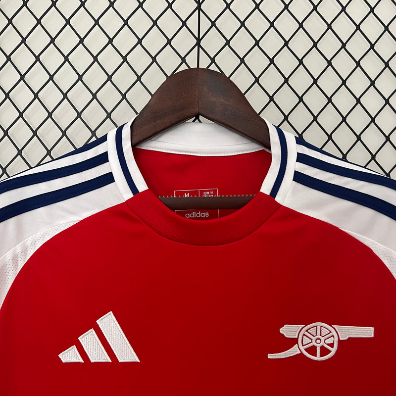 Camisa do Arsenal I 24/25 Torcedor Vermelha