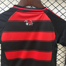 Kit infantil do Flamengo I 25/26 Torcedor Preto e Vermelho