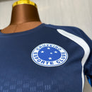 Camisa Feminina do Cruzeiro Treino 26/27 Torcedor Escura