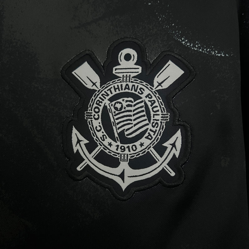 Camisa do Corinthians Treino 25/26 Torcedor Preta