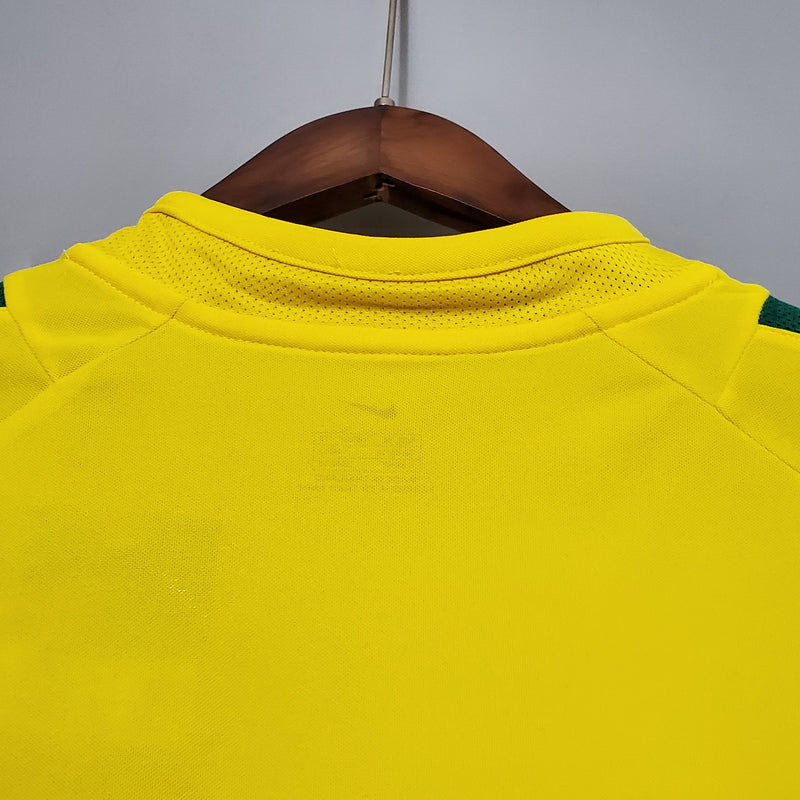 Camisa da Seleção Brasileira I 2002 Torcedor RETRO