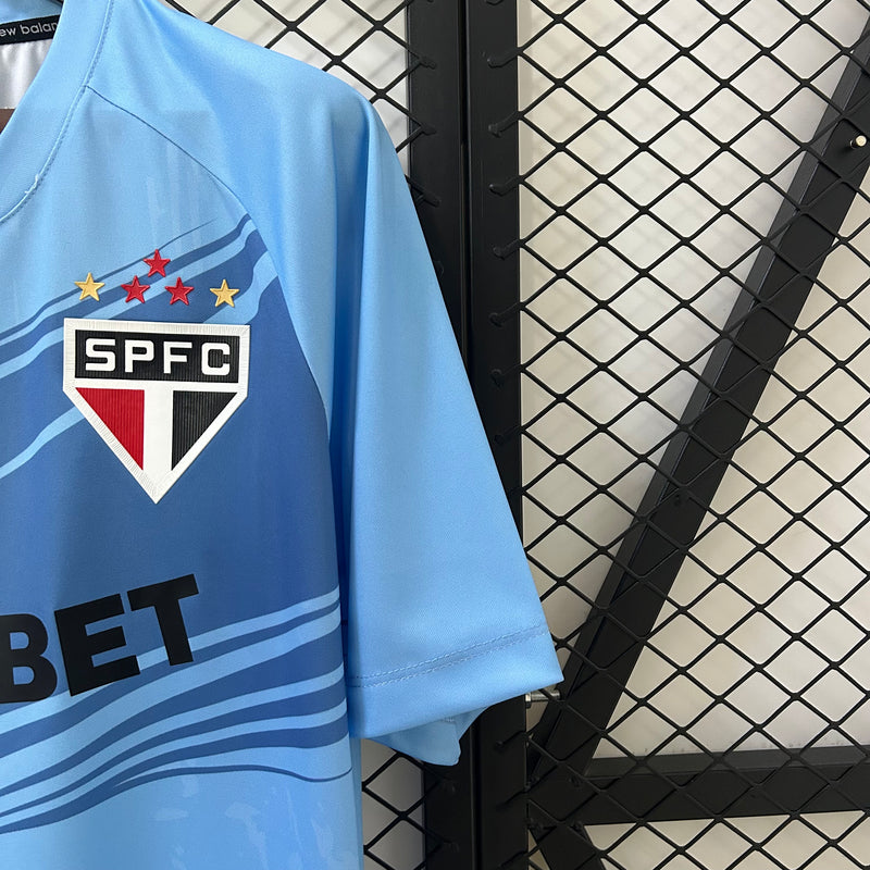 Camisa do São Paulo Treino 25/26 Torcedor Azul