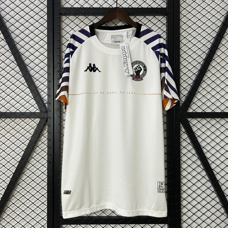 Camisa do Vasco Jersey 24/25 Torcedor Branca