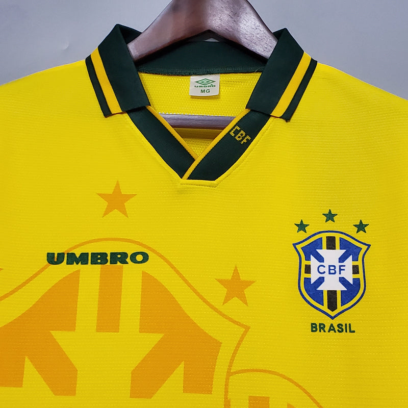 Camisa da Seleção Brasileira I 1994 Torcedor RETRO