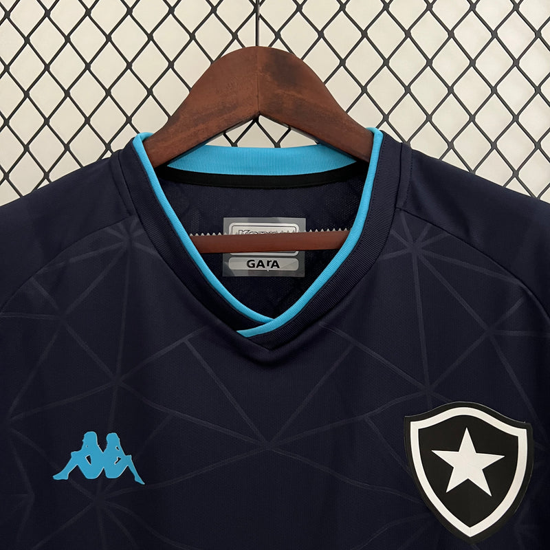 Camisa do Botafogo Goleiro 23/24 Torcedor Azul e Preto