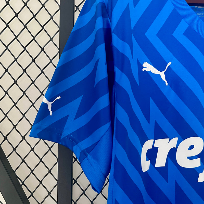 Camisa do Palmeiras Goleiro 24/25 Torcedor Azul