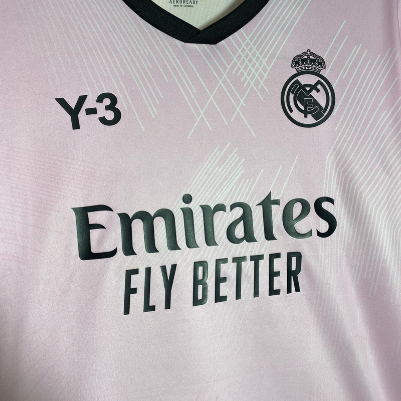 Camisa do Real Madrid Y3 22/23 Rosa