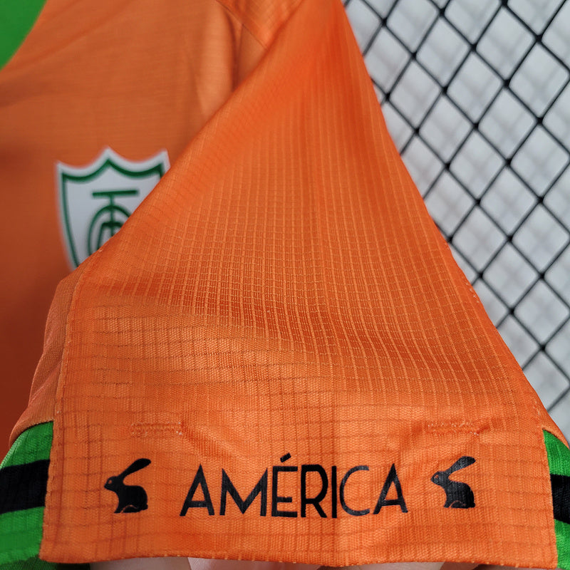 Camisa do América Mineiro Goleiro 22/23 Torcedor Laranja