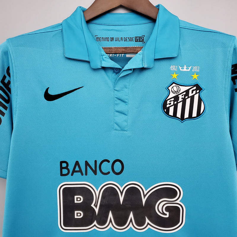 Camisa do Santos II 12/13 Torcedor RETRO Azul