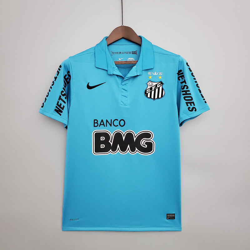 Camisa do Santos II 12/13 Torcedor RETRO Azul