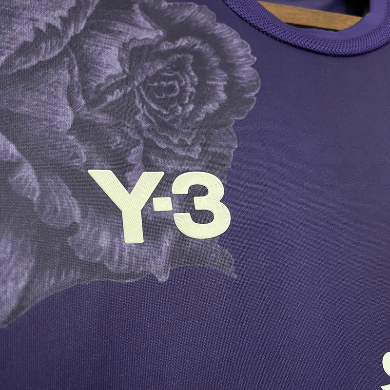 Camisa do Real Madrid Y-3 24/25 Torcedor Roxa