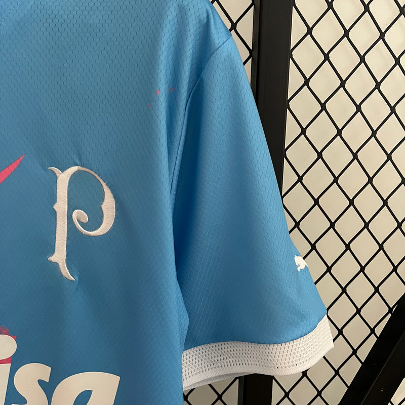 Camisa do Palmeiras Edição comemorativa 23/24 Torcedor Azul e rosa