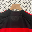 Kit infantil do Flamengo I 24/25 Torcedor Preto e Vermelho