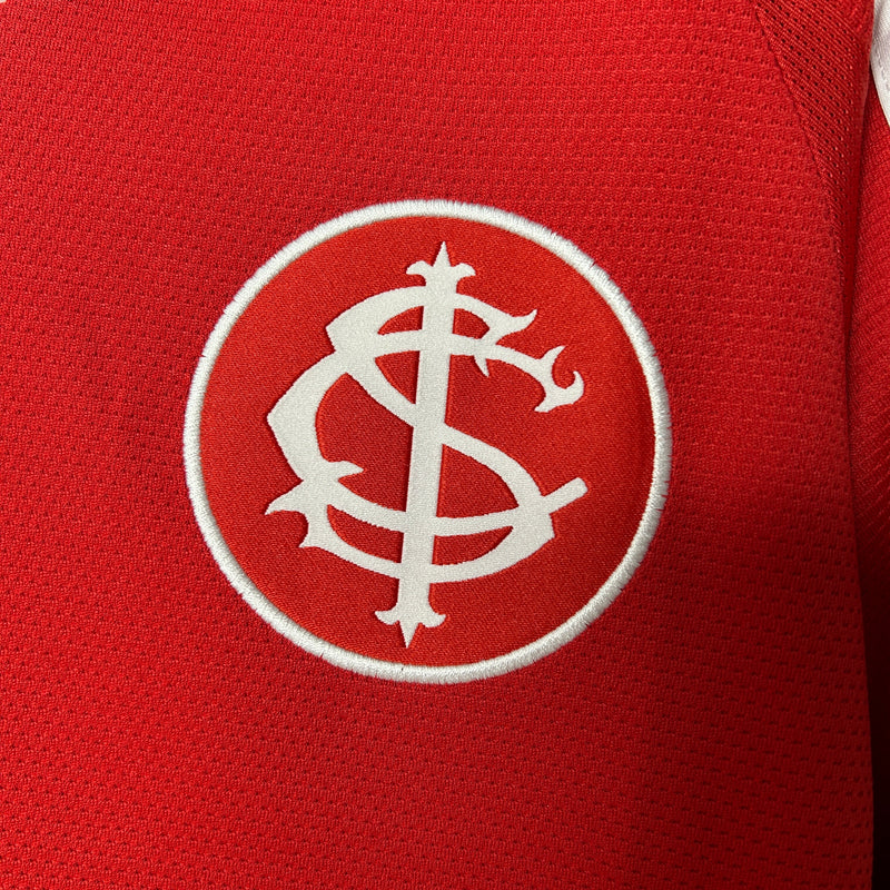 Camisa do Internacional I Manga Longa 25/26 Torcedor Vermelha