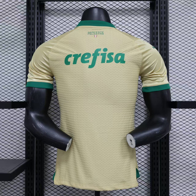 Camisa do Palmeiras III 24/25 JOGADOR Dourada