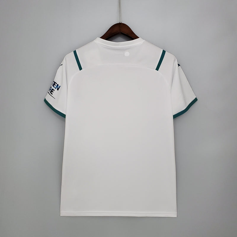 Camisa do Manchester City II 21/22 Torcedor Branca