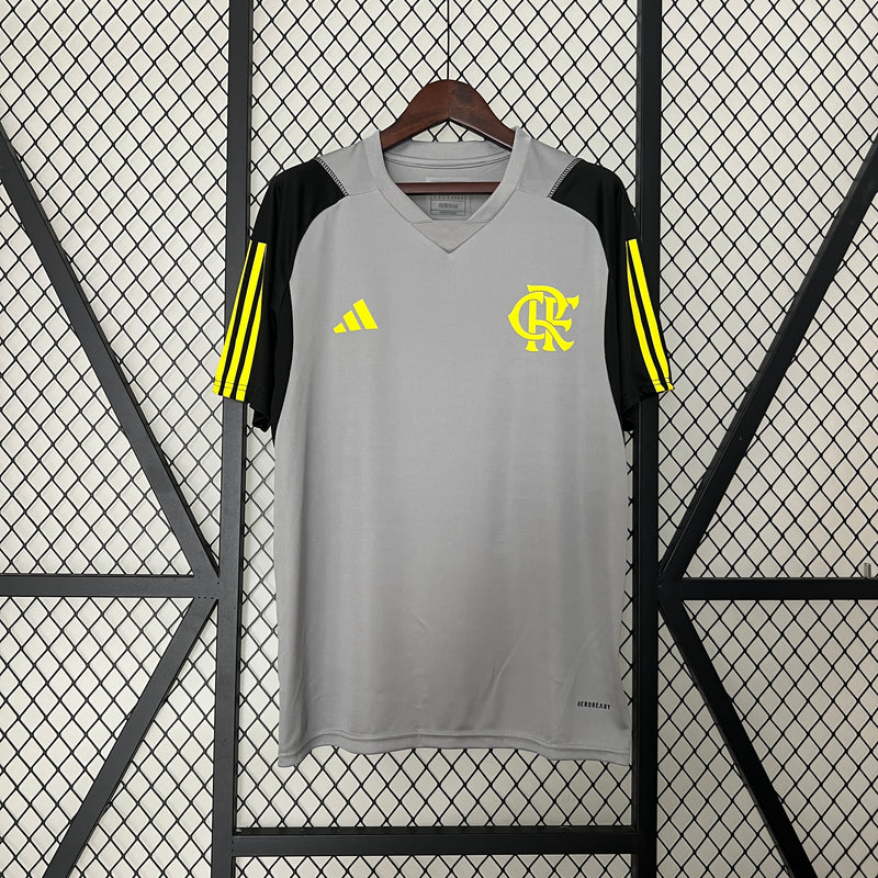 Camisa do Flamengo Treino 24/25 Torcedor Cinza