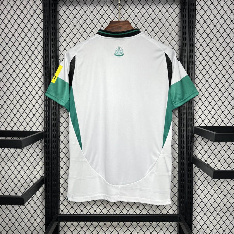 Camisa do Newcastle United III 24/25 Torcedor Branca e Verde