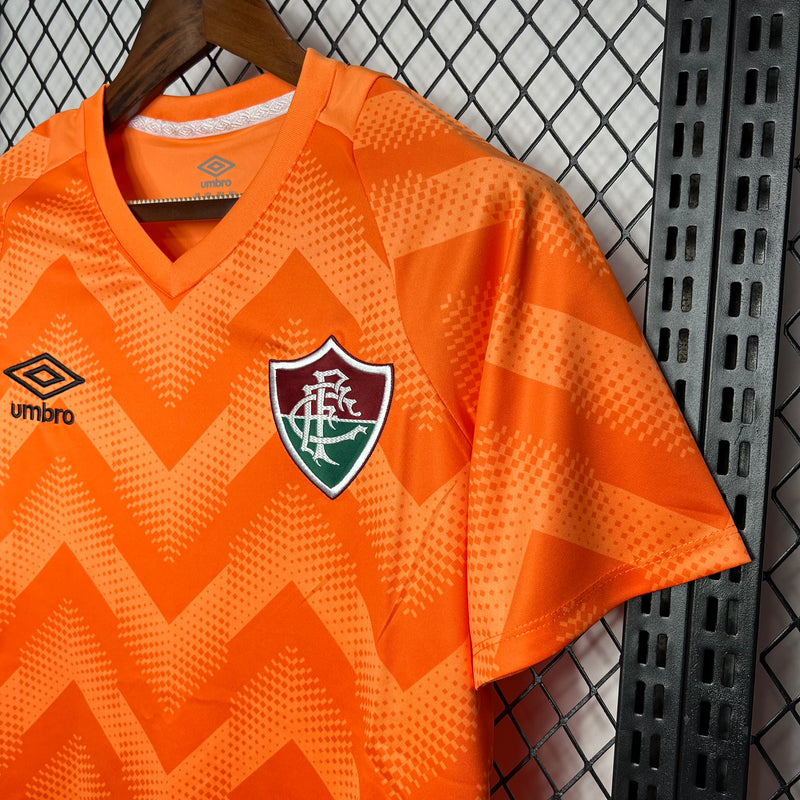 Camisa do Fluminense Goleiro 24/25 Torcedor Laranja