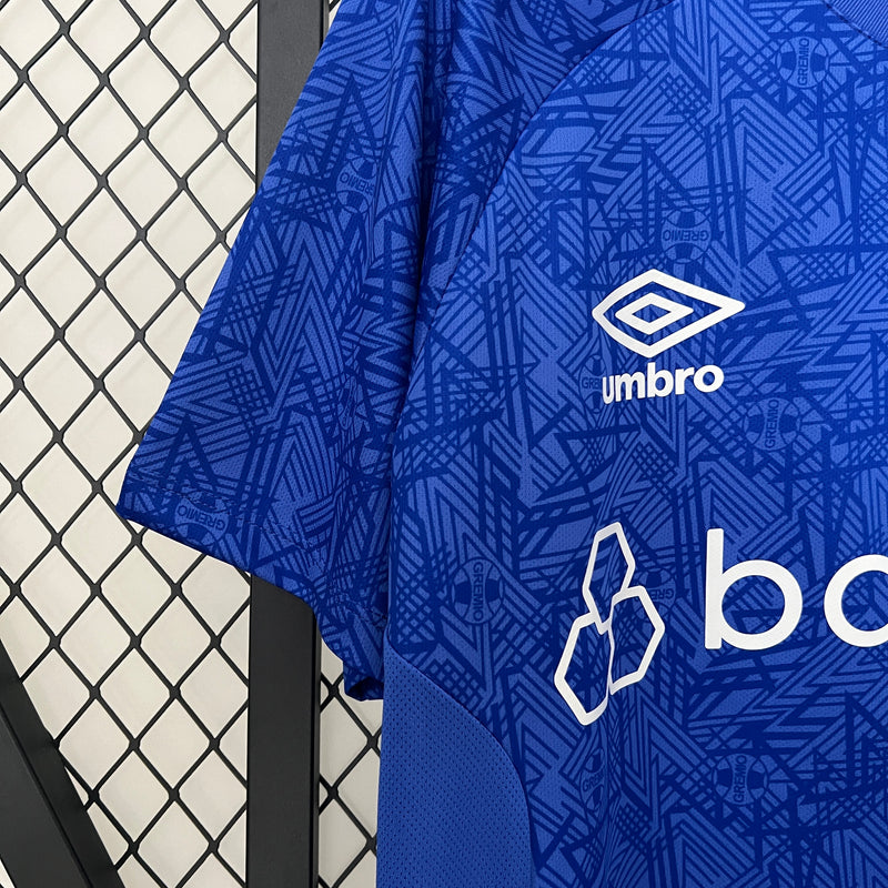 Camisa do Gremio Goleiro 24/25 Torcedor Azul Escuro