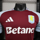 Camisa do Aston Villa I 24/25 JOGADOR Vermelha