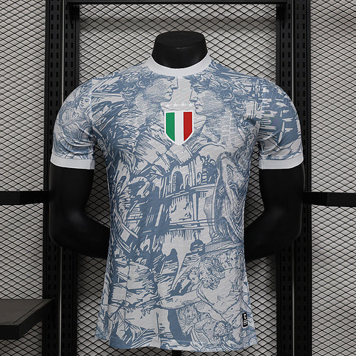 Camisa da Itália Edição Especial 2024 JOGADOR Branca