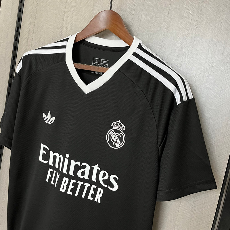 Camisa do Real Madrid Edição Especial 24/25 Torcedor Preta
