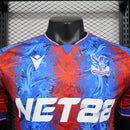 Camisa do Crystal Palace I 24/25 JOGADOR Azul e Vermelha