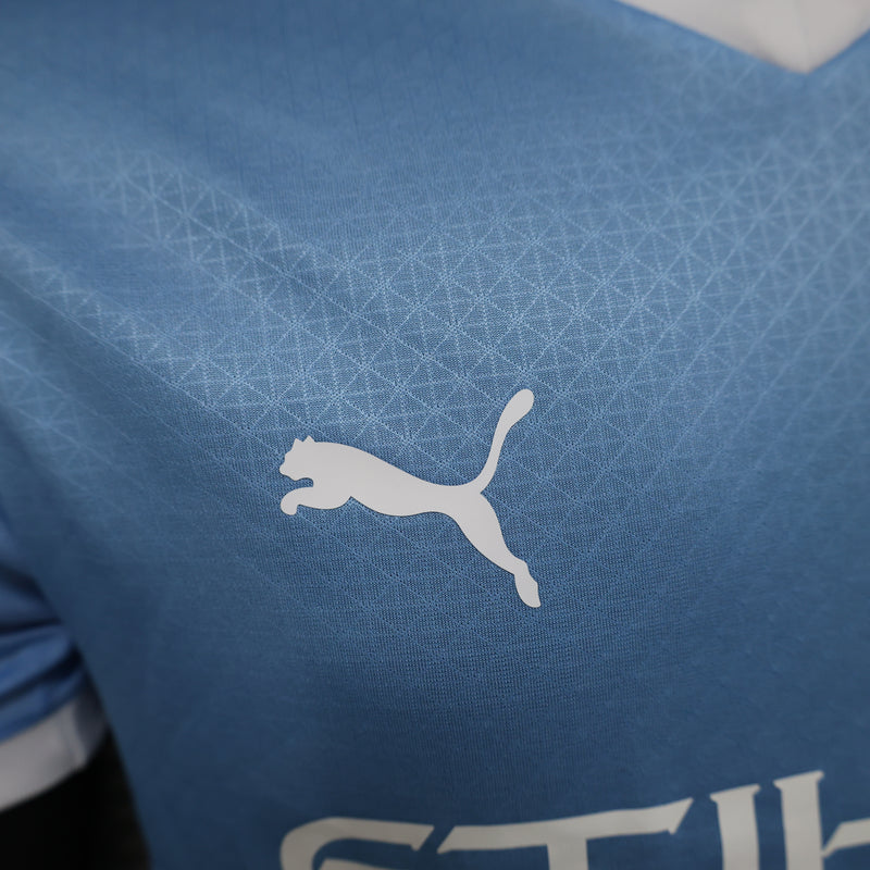 Camisa do Manchester City Edição Especial 24/25 JOGADOR Azul