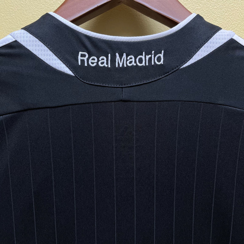 Camisa do Real Madrid II 06/07 Torcedor Preta RETRO