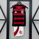 Kit infantil do Flamengo I 25/26 Torcedor Regata