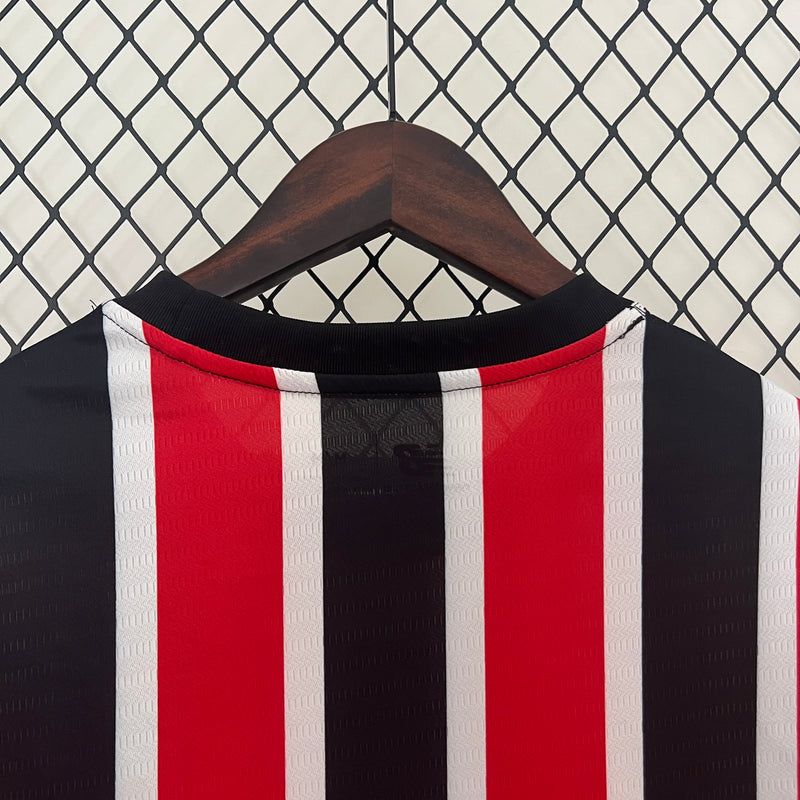 Camisa do São Paulo II Manga Longa 24/25 Torcedor Tricolor