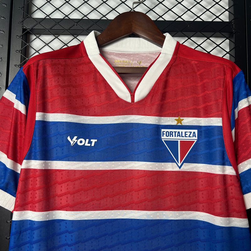 Camisa do Fortaleza I 25/26 Torcedor Azul e Vermelha