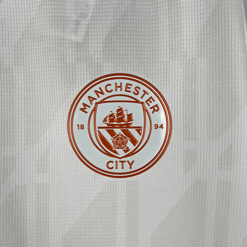 Camisa do Manchester City II 23/24 Torcedor Branca