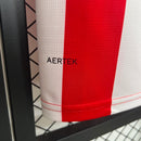 Camisa do Athletico Bilbao I 25/26 Torcedor Vermelha e Branca