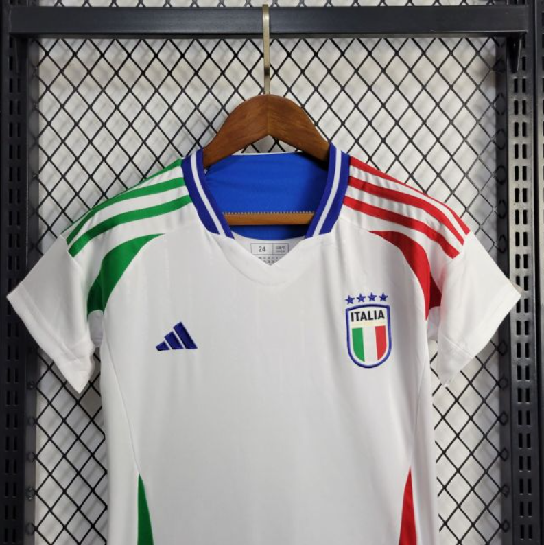 Kit infantil da Itália II 2024 Torcedor Branco
