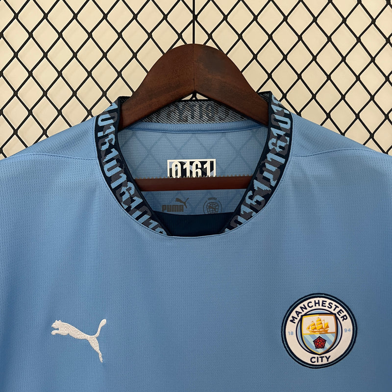 Camisa do Manchester City I 24/25 Torcedor Azul