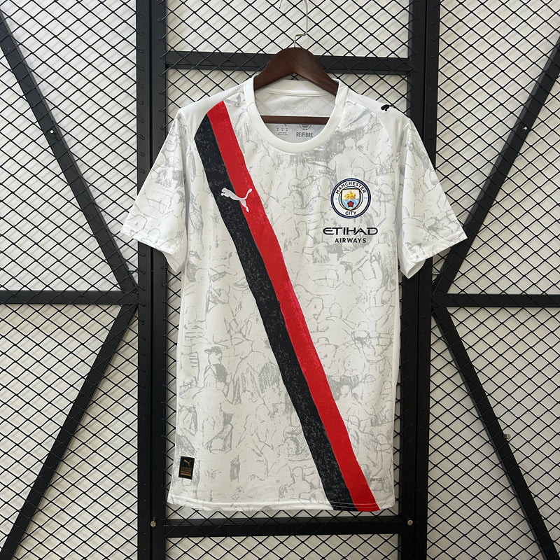 Camisa do Manchester City II 25/26 Torcedor Branca