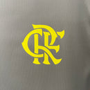 Camisa Feminina do Flamengo Treino 24/25 Torcedor Cinza