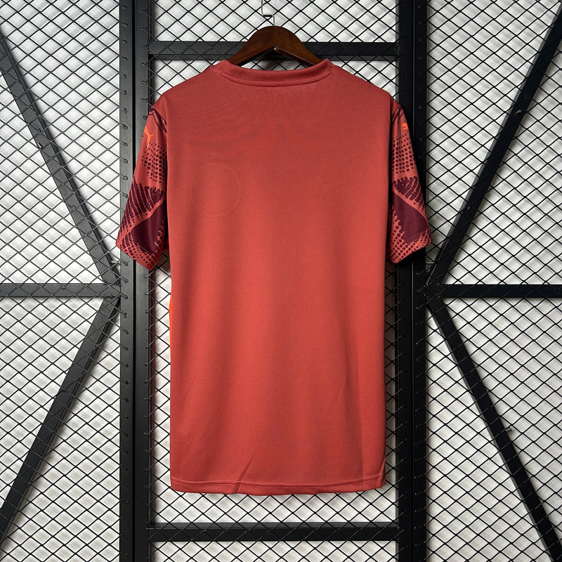 Camisa do Palmeiras Goleiro 25/26 Torcedor Vermelha