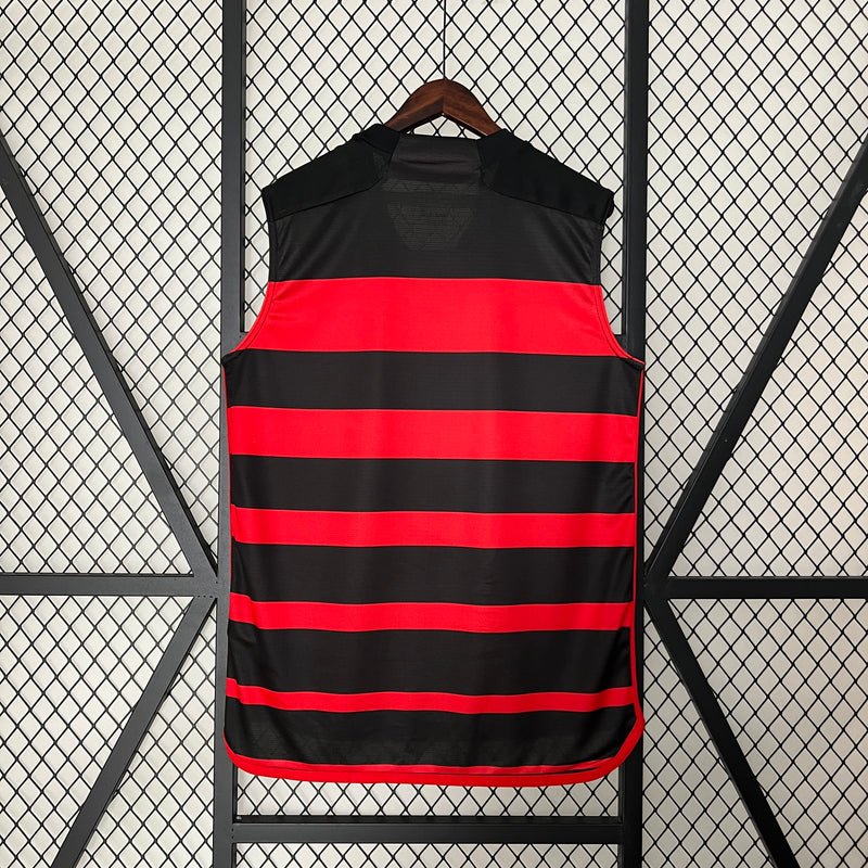 Camisa Regata do Flamengo I 24/25 Torcedor Vermelho e Preto