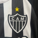 Kit infantil do Atlético Mineiro I 24/25 Torcedor Preto e Branco