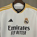 Camisa do Real Madrid I 23/24 Torcedor Branca