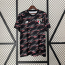 Camisa do São Paulo Pré-jogo 24/25 Torcedor Preta