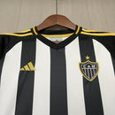 Kit infantil do Atlético Mineiro I 25/26 Torcedor Preto e Branco