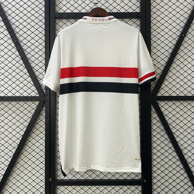 Camisa do São Paulo I 25/26 Torcedor Branca